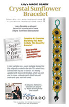 Crystal Sunflower Bracelet
